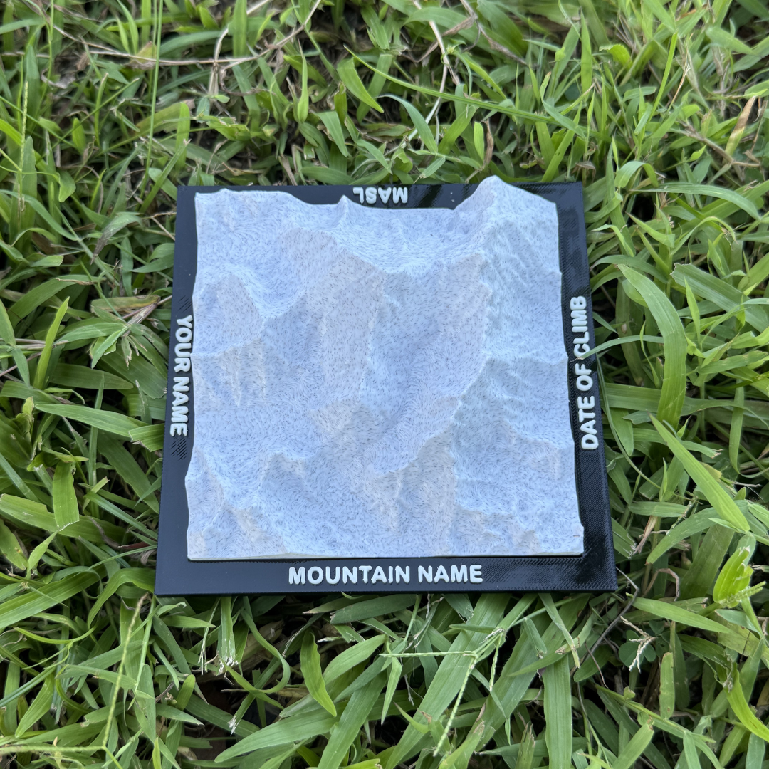 3D Mountain Ref Magnet [Tabletop Design]