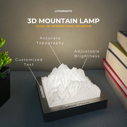 3D Mountain Lamp