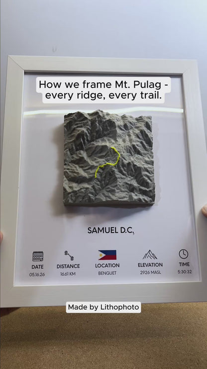 3D Mountain Frame