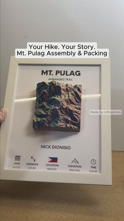 3D Mountain Frame